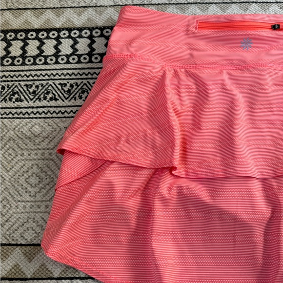 Athlete Coral Tennis Skirt size MT Medium - Picture 5 of 10